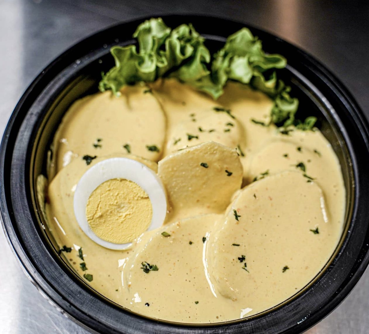 Papa a La Huancaina.